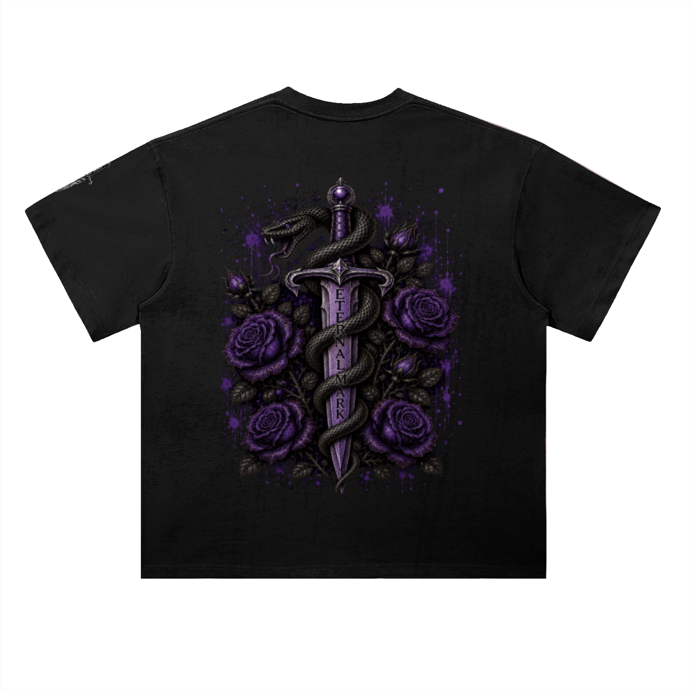 Heavyweight Drop Shoulder Cotton T-Shirt