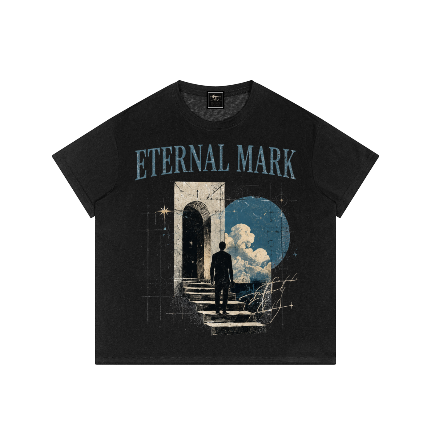 Men’s Sheer Lyocell Blend Boxy T-Shirt