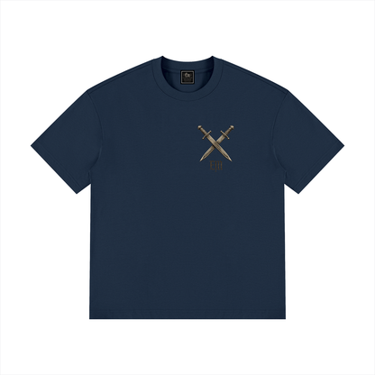Unisex Drop Shoulder Cotton T-Shirt