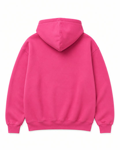 Eternal Mark Heavyweight Oversized Hoodie – Pink