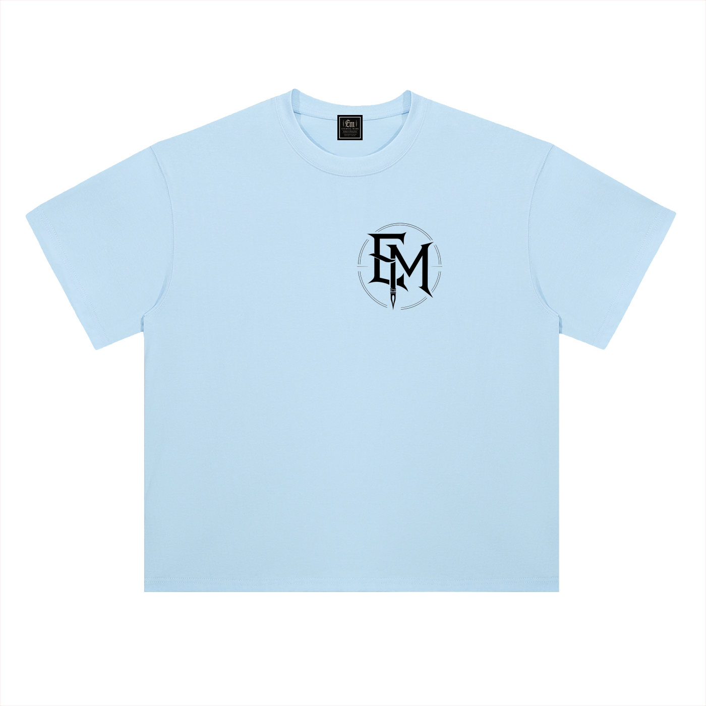 Heavyweight Drop Shoulder Cotton T-Shirt