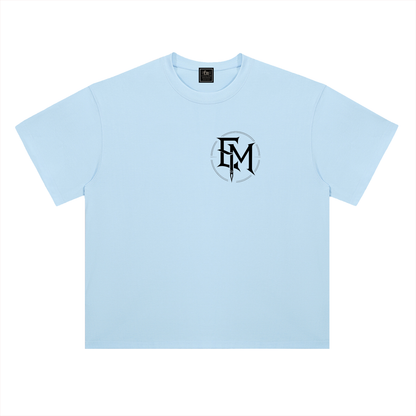 Heavyweight Drop Shoulder Cotton T-Shirt