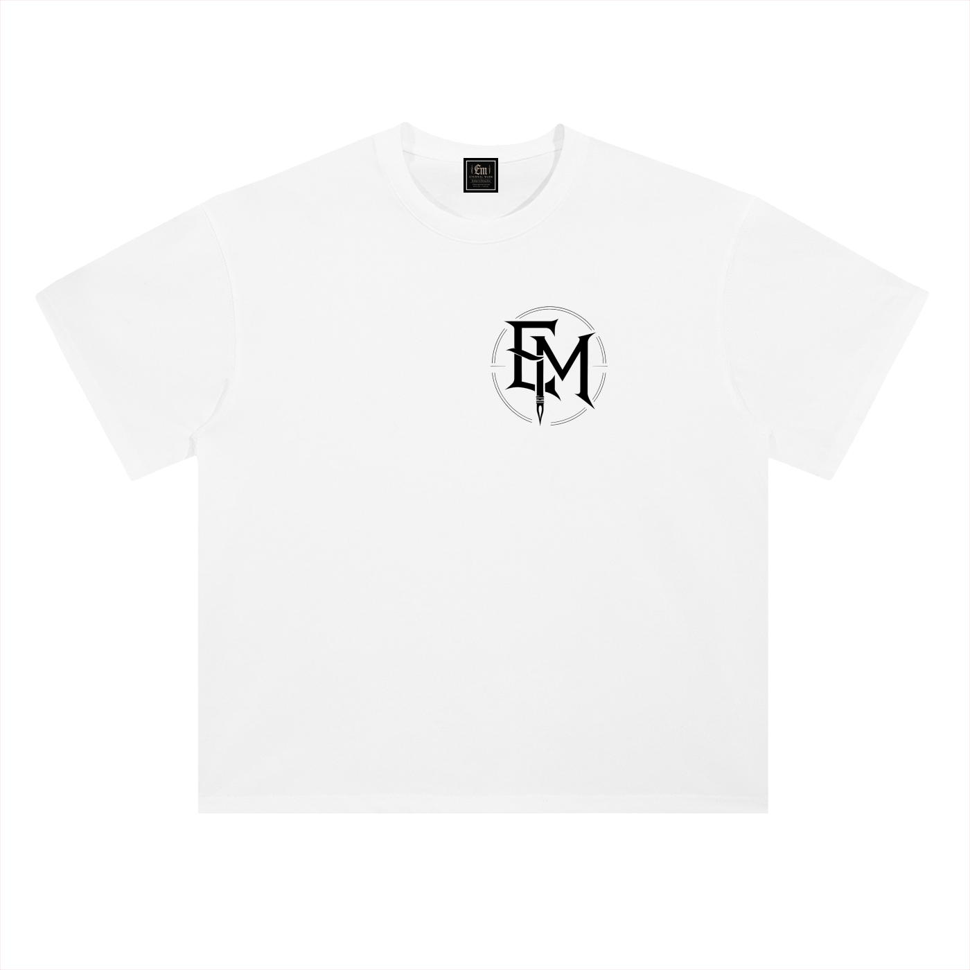 Heavyweight Drop Shoulder Cotton T-Shirt