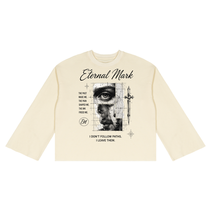 Unisex Waffle Raw Edge T-Shirt