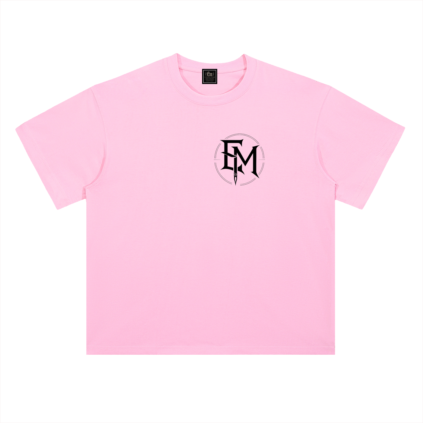 Heavyweight Drop Shoulder Cotton T-Shirt