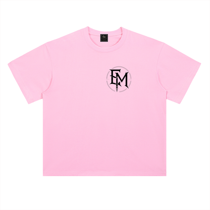 Heavyweight Drop Shoulder Cotton T-Shirt