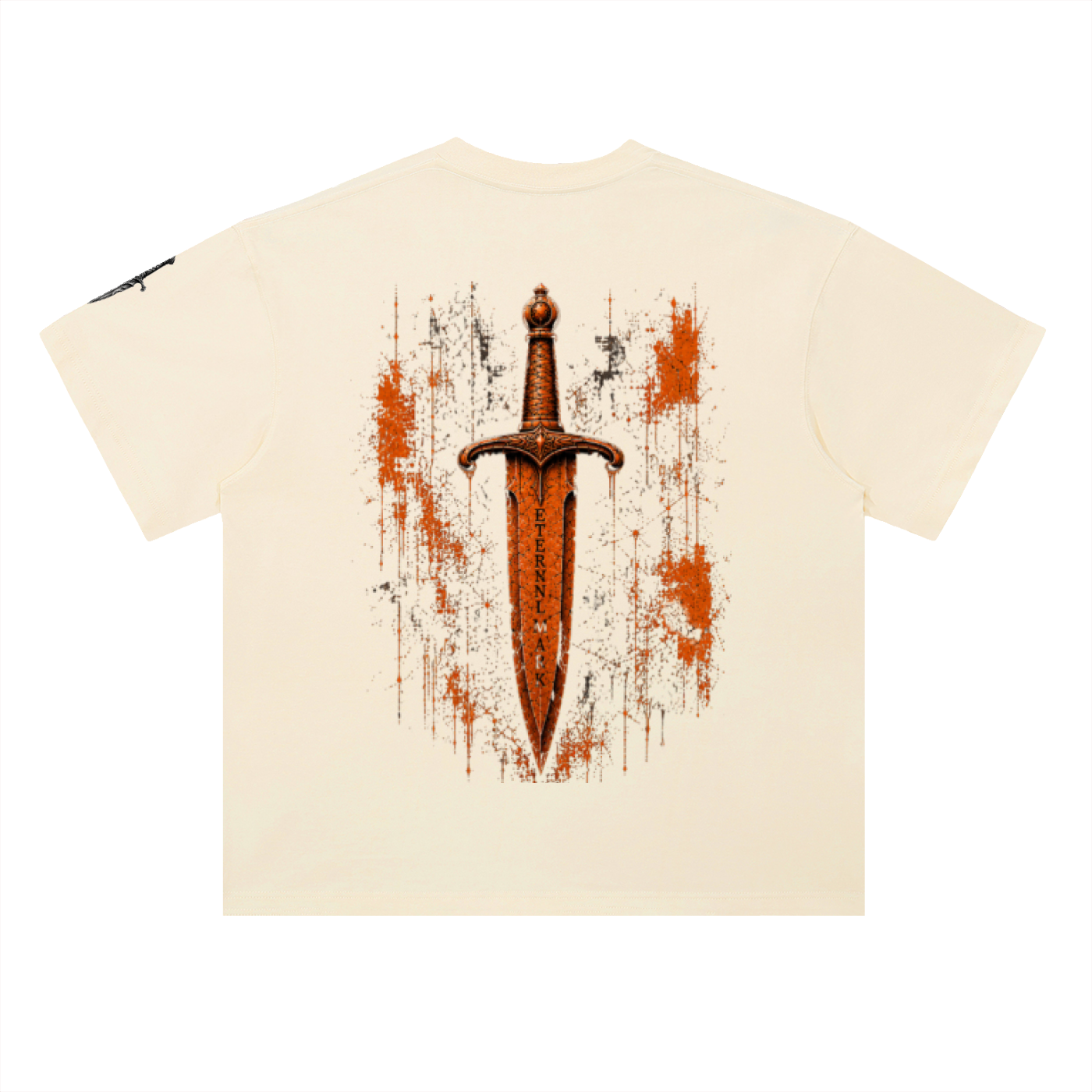 Heavyweight Drop Shoulder Cotton T-Shirt