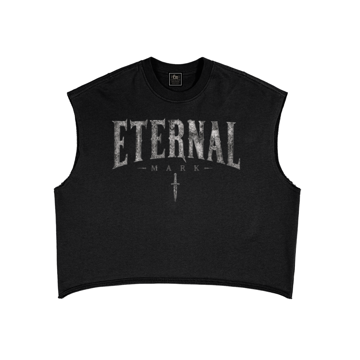 French Terry Boxy Tank Top