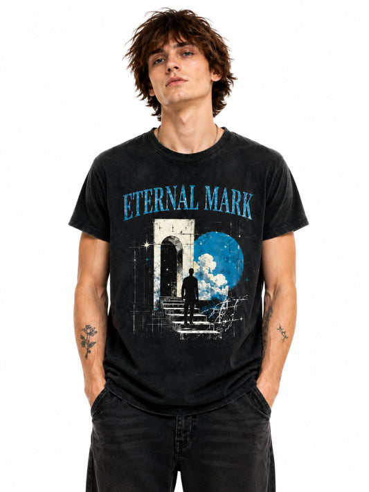 Men’s Sheer Lyocell Blend Boxy T-Shirt