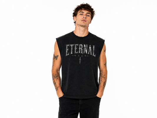 French Terry Boxy Tank Top