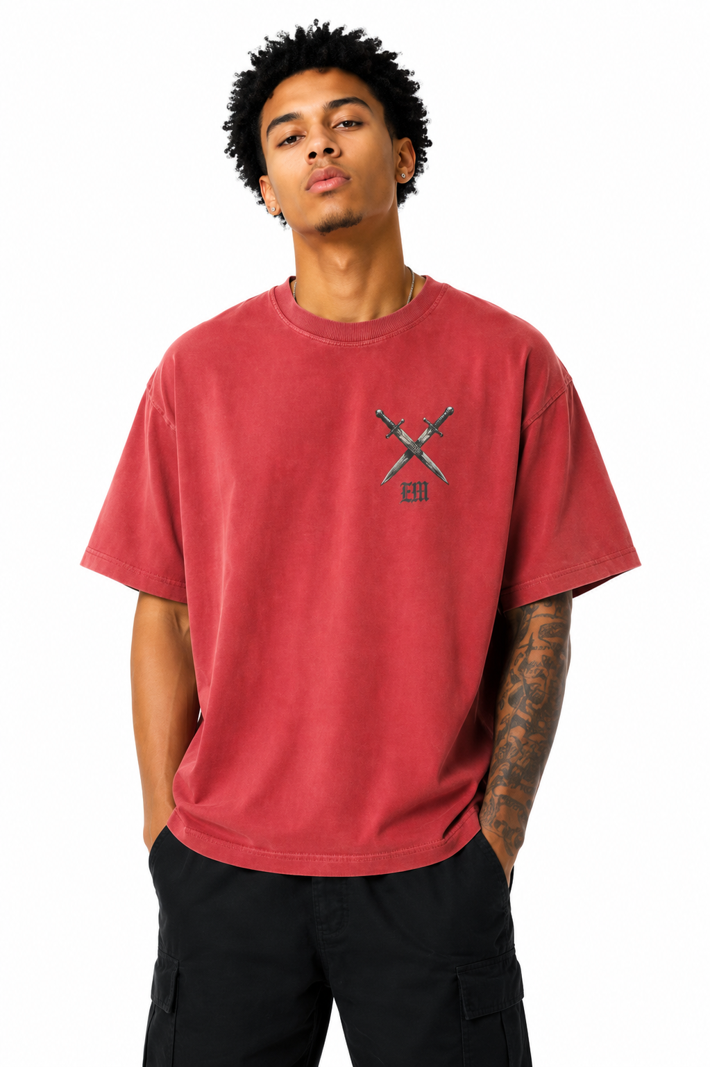 Unisex Vintage Wash Boxy T-Shirt