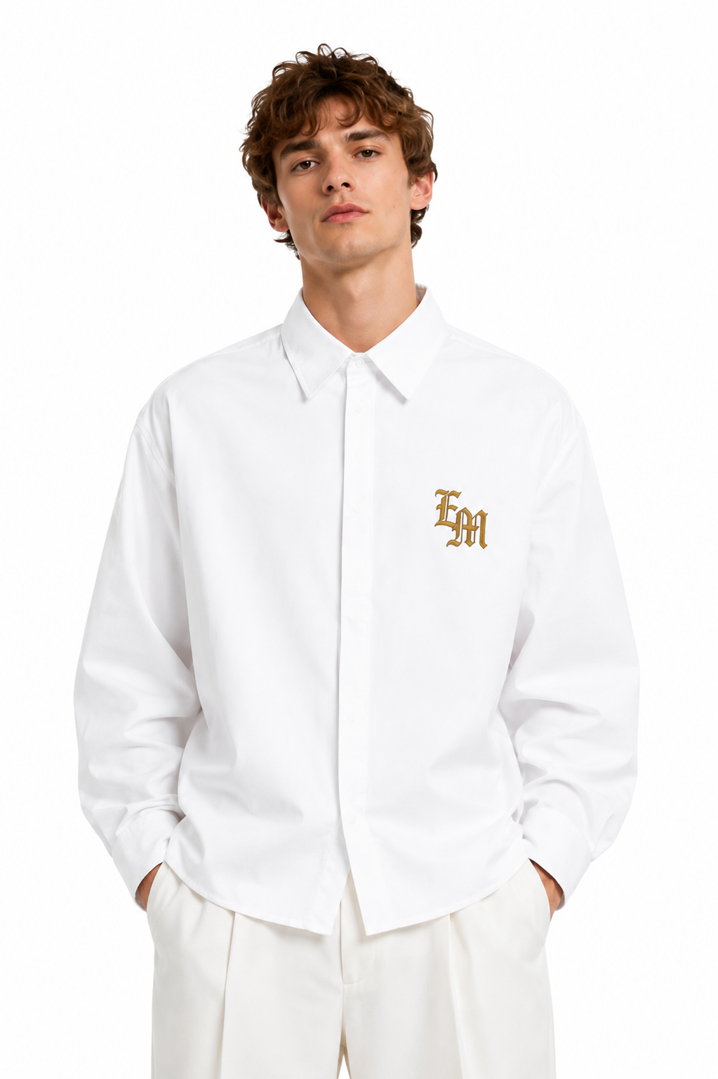 Unisex Boxy Long Sleeve Shirt
