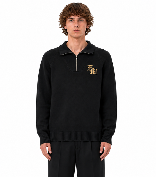 Unisex Quarter-Zip Pullover Sweatshirt
