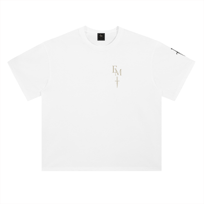 Heavyweight Drop Shoulder Cotton T-Shirt