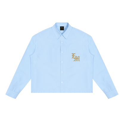 Unisex Boxy Long Sleeve Shirt