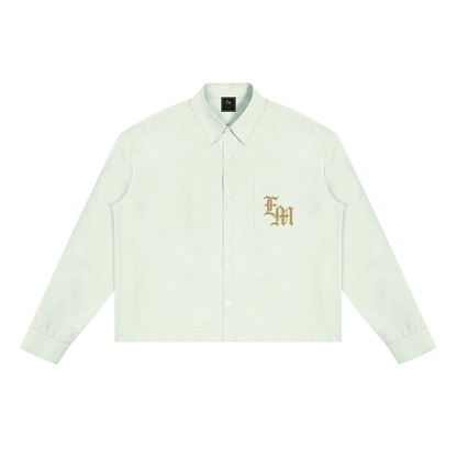 Unisex Boxy Long Sleeve Shirt
