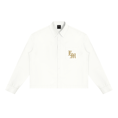 Unisex Boxy Long Sleeve Shirt