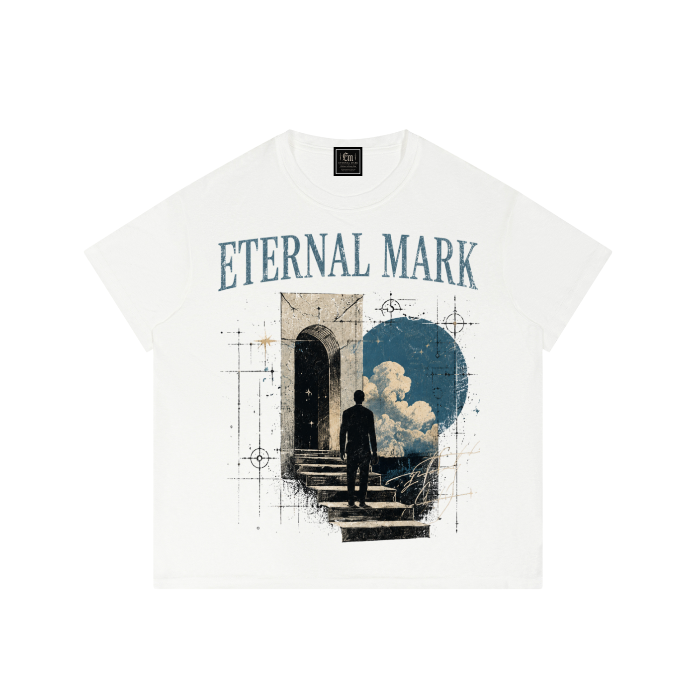 Men’s Sheer Lyocell Blend Boxy T-Shirt