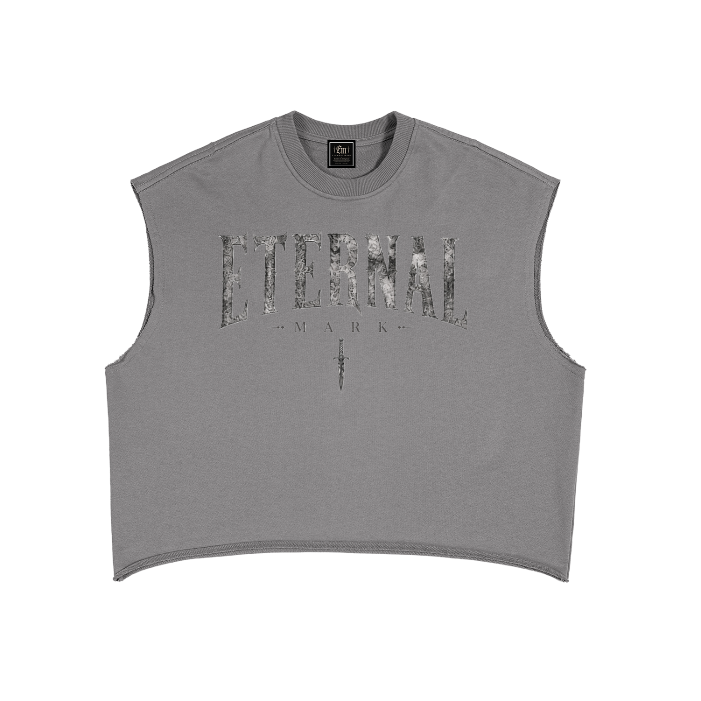 French Terry Boxy Tank Top