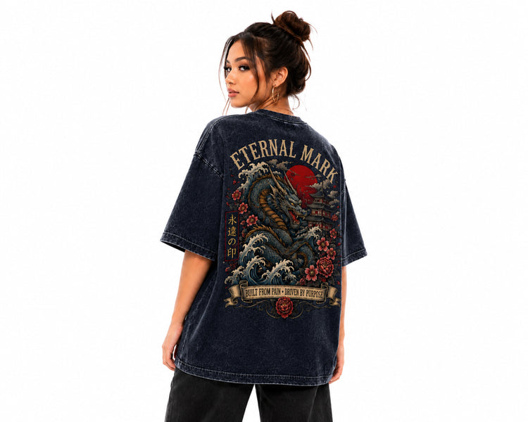 Unisex Drop Shoulder Cotton T-Shirt